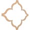 Ekena Millwork 33W x 33H x 14T Small May Decorative Fretwork Wood Ceiling Panels, Hickory CELW33X33X0250MAYHI - alternate 2
